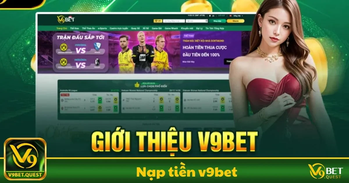 Các phương thức nạp tiền phổ biến tại V9BET